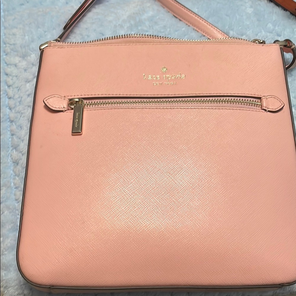 Kate Spade Pink Leather Crossbody Bag
